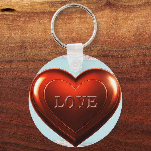 愛 キーホルダー (裏面)