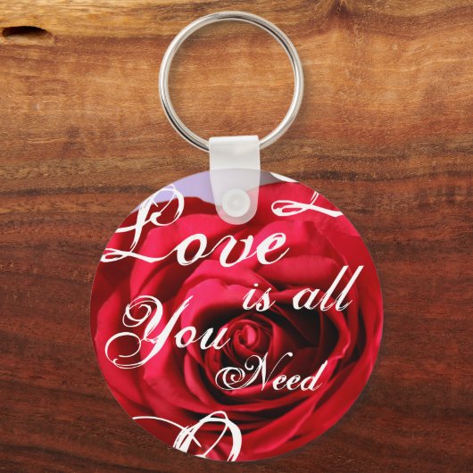 愛 キーホルダー (正面)