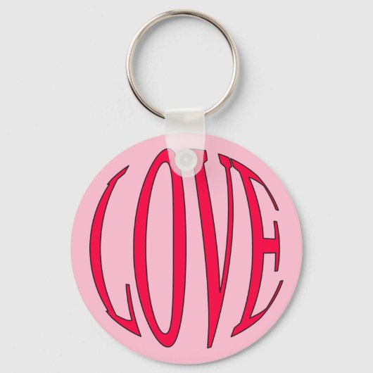 愛 キーホルダー (正面)
