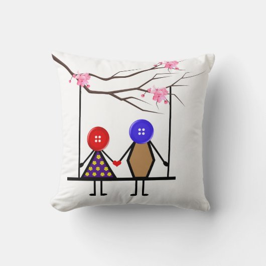 愛 クッション (正面)