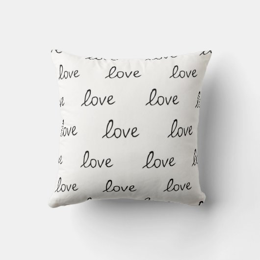 愛 クッション (裏面)