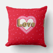 愛 クッション (正面)