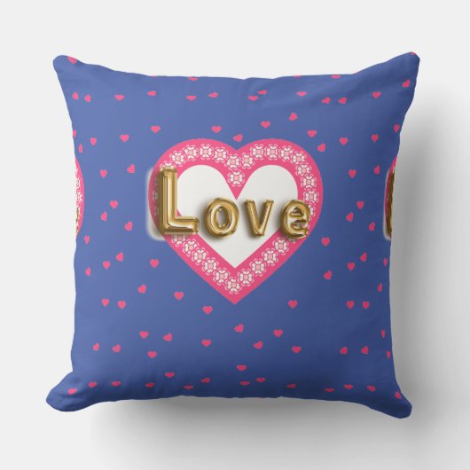 愛 クッション (正面)