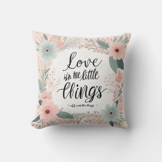 愛 クッション (正面)