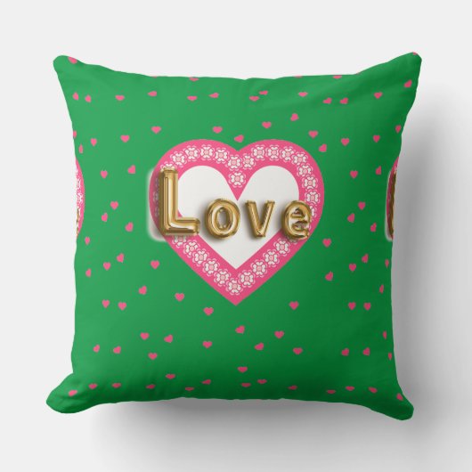 愛 クッション (正面)