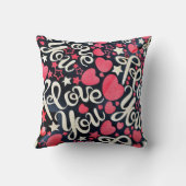 愛 クッション (裏面)