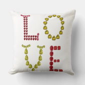 愛 クッション (正面)