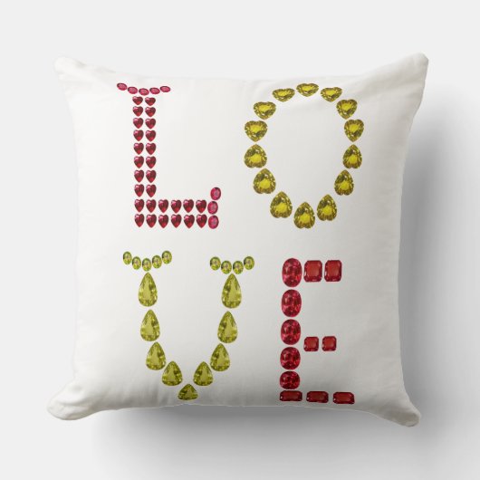 愛 クッション (正面)