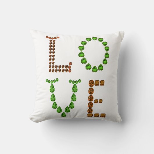 愛 クッション (正面)