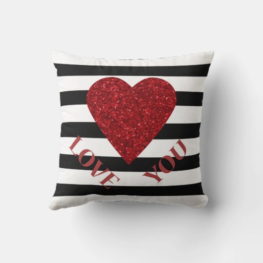 愛 クッション (裏面)