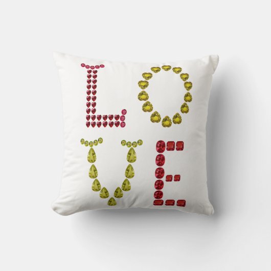 愛 クッション (正面)