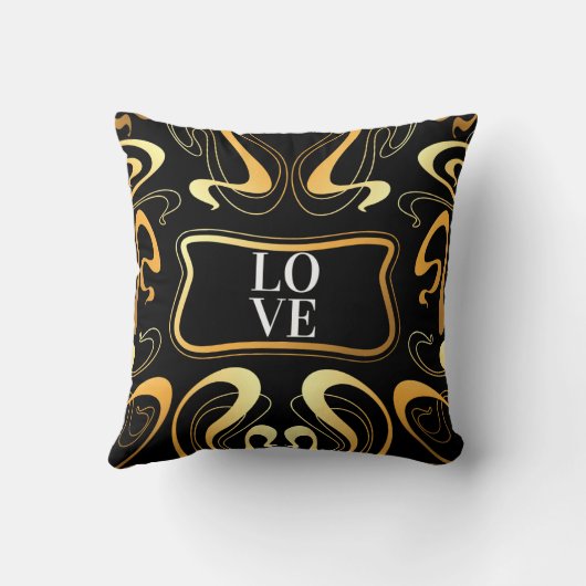 愛 クッション (裏面)