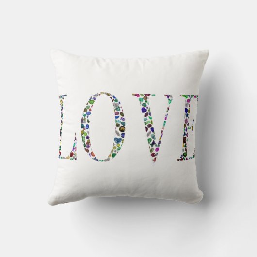 愛 クッション (裏面)