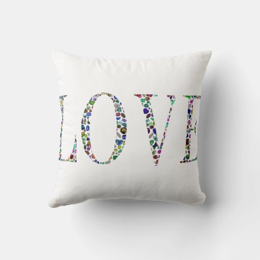 愛 クッション (裏面)