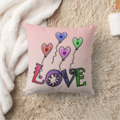 愛 クッション (ブランケット)