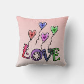 愛 クッション (裏面)