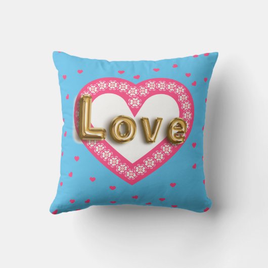 愛 クッション (裏面)