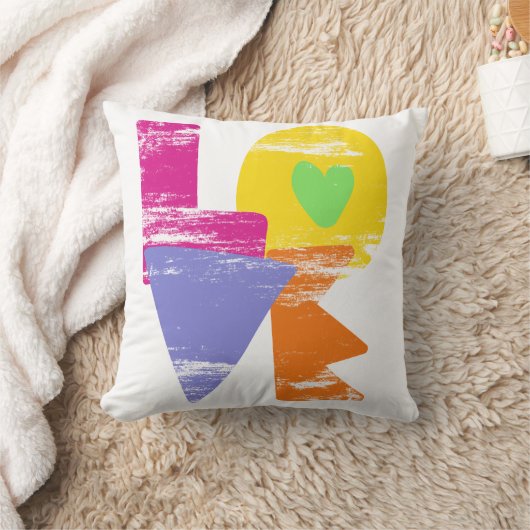 愛 クッション (ブランケット)