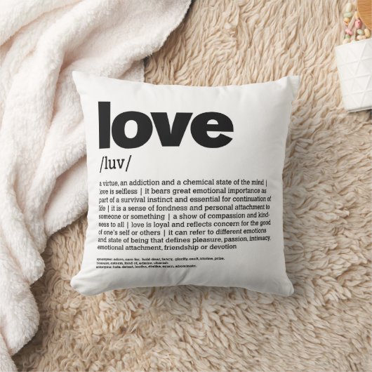 愛 クッション (ブランケット)