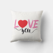 愛 クッション (裏面)