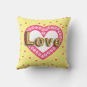 愛 クッション (裏面)