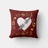 愛 クッション (正面)