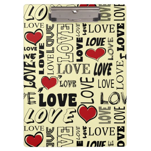 愛 クリップボード (正面)