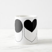 愛 コーヒーマグカップ (中央)