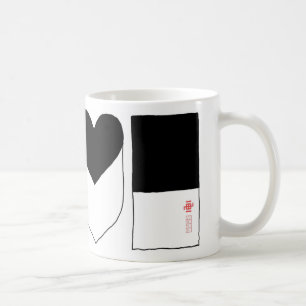 愛 コーヒーマグカップ