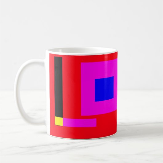 愛 コーヒーマグカップ (左)