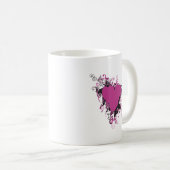 愛 コーヒーマグカップ (正面右)