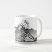 愛 コーヒーマグカップ (正面右)