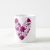 愛 コーヒーマグカップ (中央)