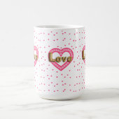 愛 コーヒーマグカップ (中央)