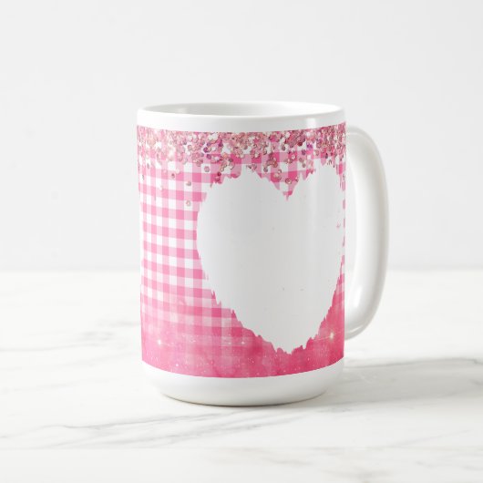 愛 コーヒーマグカップ (正面右)