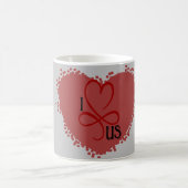 愛 コーヒーマグカップ (中央)