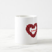 愛 コーヒーマグカップ (中央)