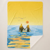 愛 シェルパブランケット (正面)