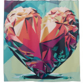 愛 シャワーカーテン (正面)