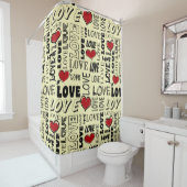 愛 シャワーカーテン (インサイチュ)
