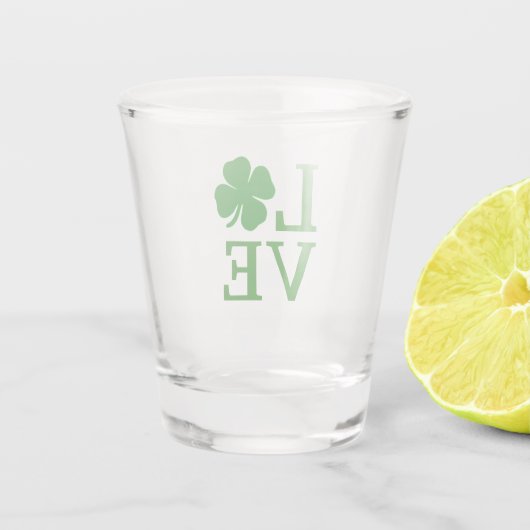 愛 ショットグラス (裏面)