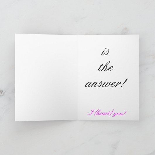 愛 シーズンカード (内部)