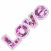 愛 シール (正面)