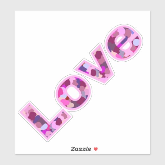 愛 シール (シート)