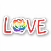 愛 シール (正面)