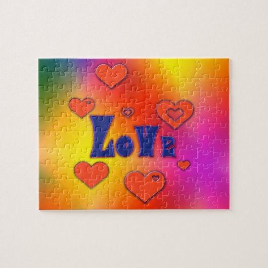 愛 ジグソーパズル (横)