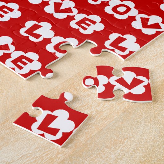 愛 ジグソーパズル (側面)