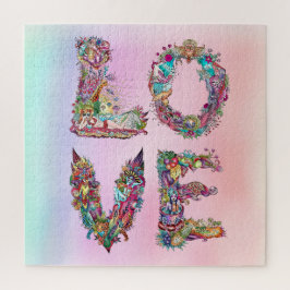 愛 ジグソーパズル