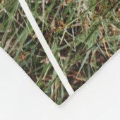 「愛」スクリプトファミリーパーソナライズされたフォトブランケット フリースブランケット (角)