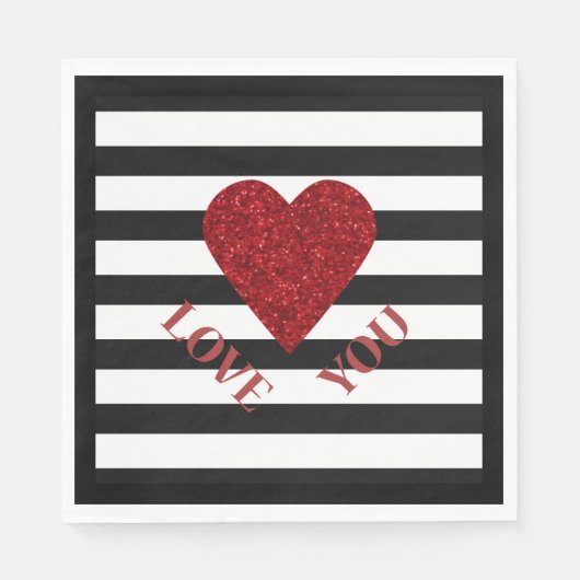 愛 スタンダードランチョンナプキン (正面)